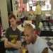 Darrick and Mauriece @ diner in Pittsburg.